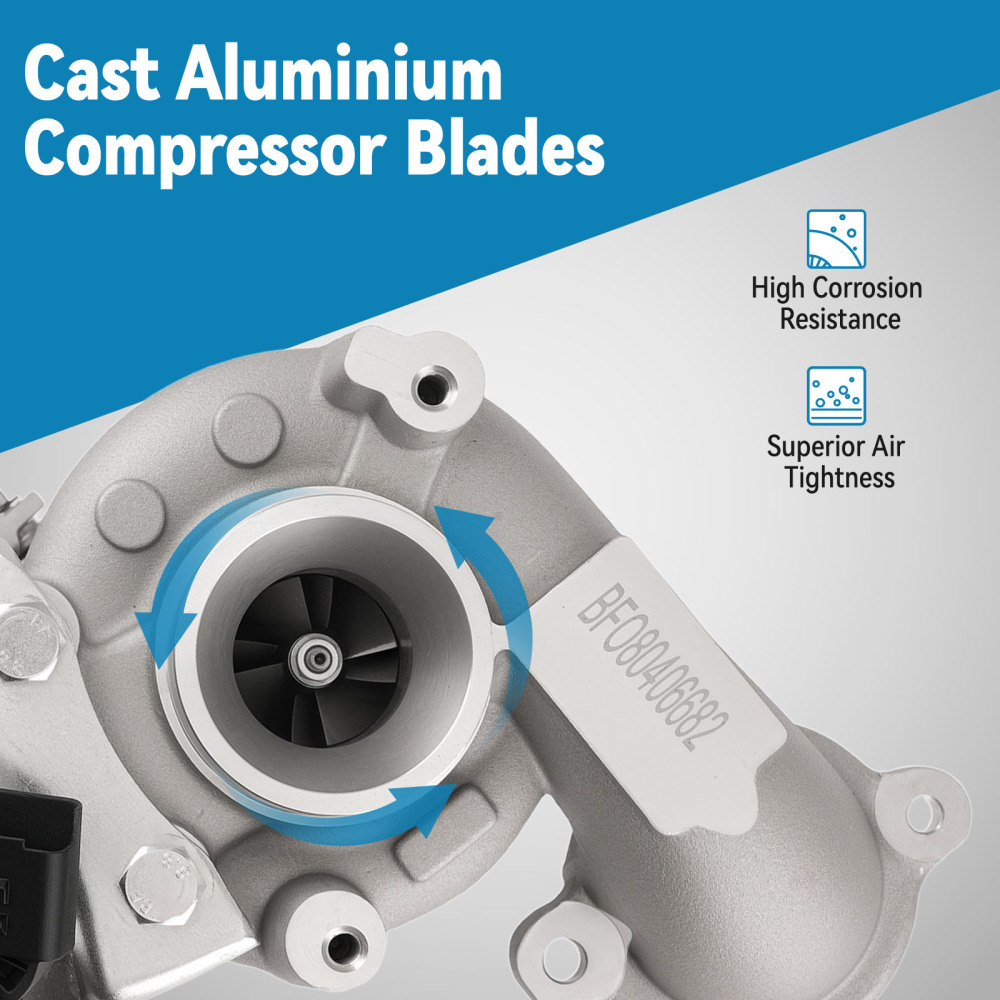 Turbocharger Assembly compatible for Citroen Berlingo 1.6 HDi 75 55KW 2008-2019 49373-02002