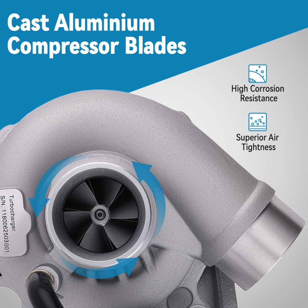 Turbo Diesel K03 compatibile per Iveco Daily compatibile per Fiat Ducato 2.3L 2006- 71793636 88kw