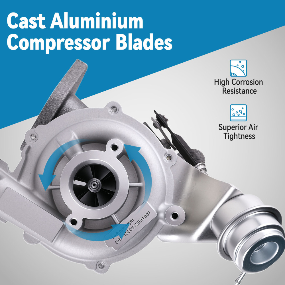 GT1546LJS Turbocharger compatible for Vauxhall Movano B 2.3 CDTI 2010-2021 786997-0001