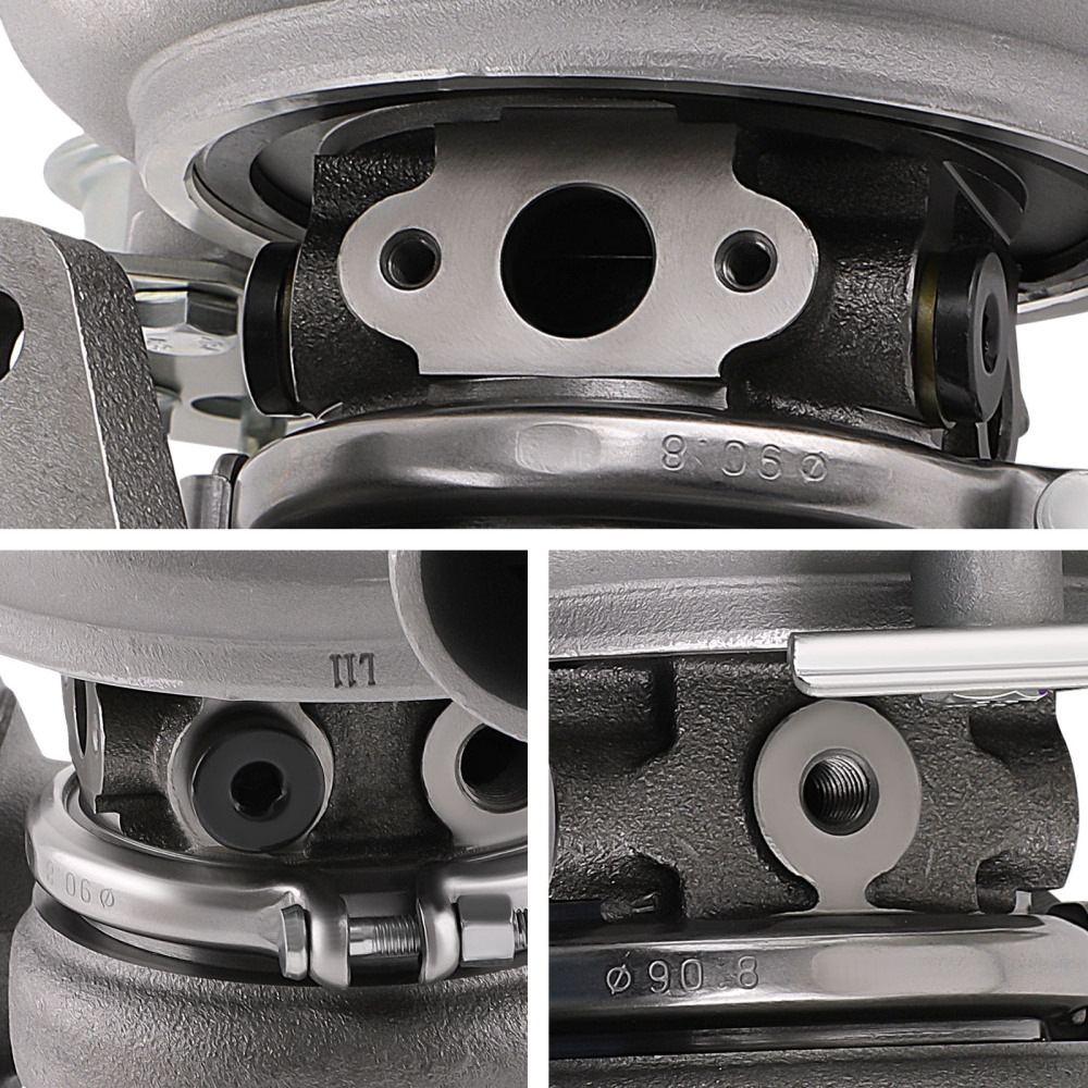 Turbocompresseur amélioré Compatible pour Subaru Impreza STI EJ20 EJ25 2002-2006 7cm ^ 2