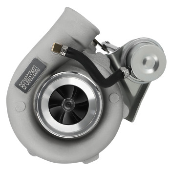 For GT2871 GT2860 SR20 CA18DET Upgrade Turbo Tubocharger 350HP 0.6 A/R 0.64 A/R 5-Bolt Flange Universal Oil+Water Cooling