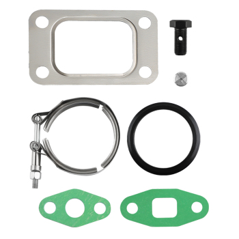 T3 T04E Turbo For 1,5L-2,5L 4 bolt Flange Oil Cooled + Turbo Oil line