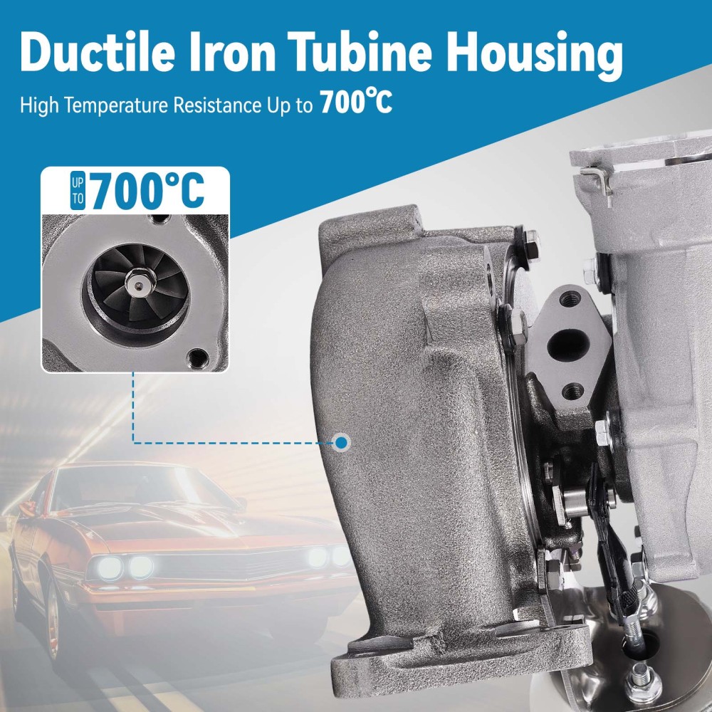 717858 038145702G turbocompresseur compatible pour Volkswagen Audi Skoda 1.9 2.0 AWX AVF TDI