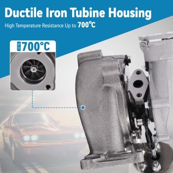 717858 038145702G turbocompresseur compatible pour Volkswagen Audi Skoda 1.9 2.0 AWX AVF TDI