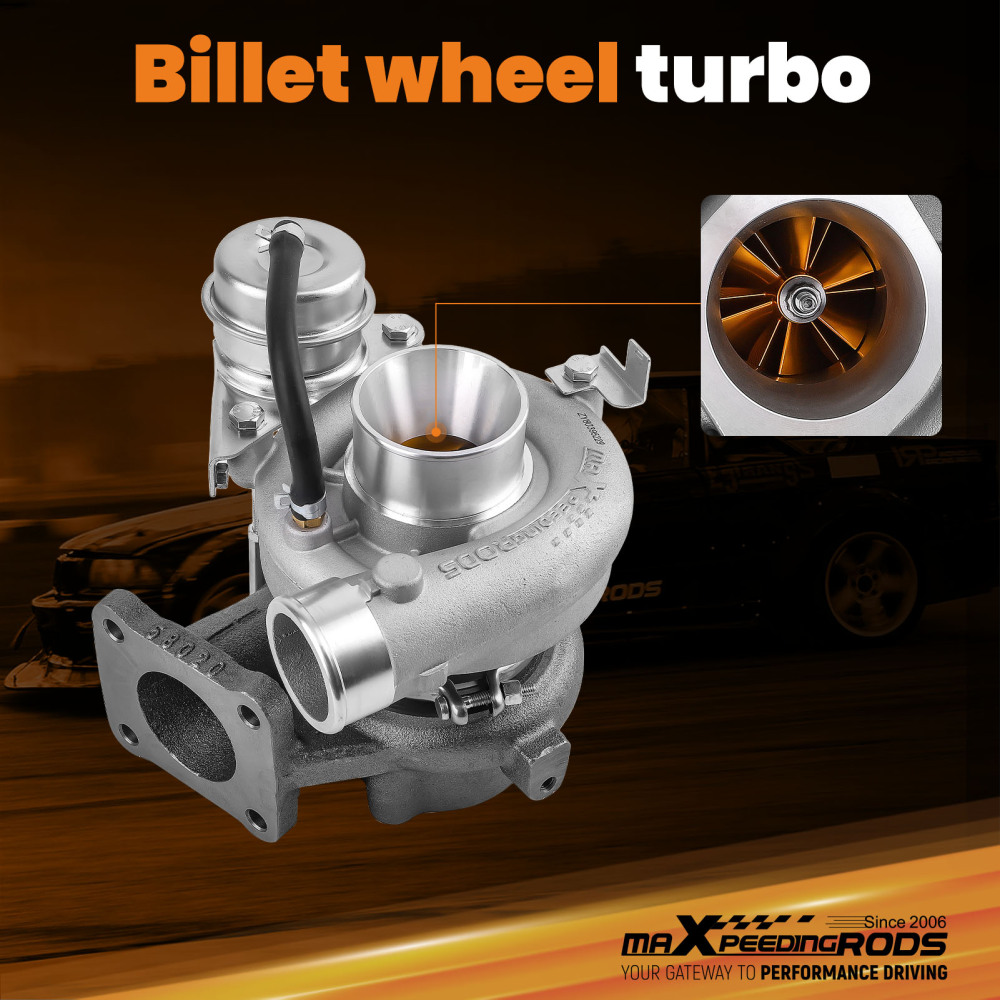 Street Performance Turbo Compatible for Toyota COASTER 4.2L D 1HD-T 1990 - 1993 billet compressor wheel