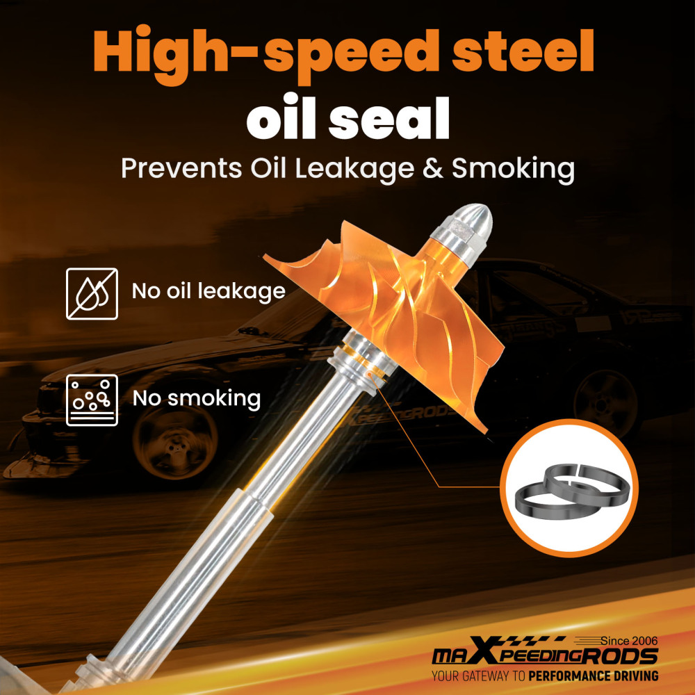 Street Performance Turbo Compatible for Toyota COASTER 4.2L D 1HD-T 1990 - 1993 billet compressor wheel