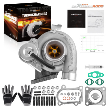 17201-17010 Turbocompressore Billet Turbina + Gaskets compatibile per Toyota Coaster 4.2 L