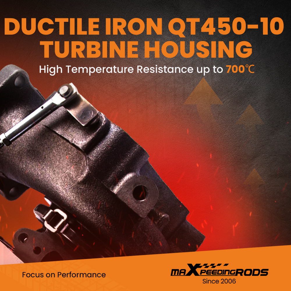 For CT26 Turbo compatible for Toyota Landcruiser 4.2L 1HD-FT Turbocharger