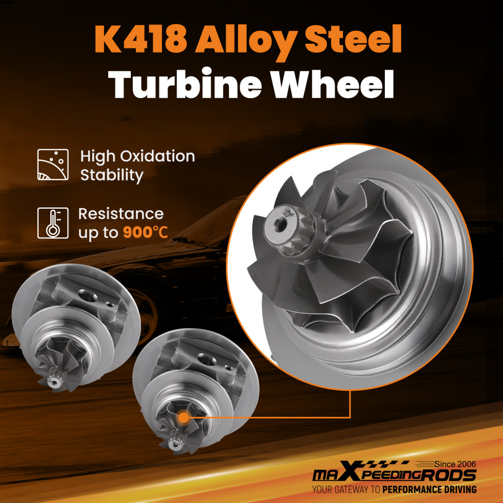 Billet Twin Turbo Cartridge Chra compatible for Ford F150 2.7L 2015 2016 2017 Turbocharger