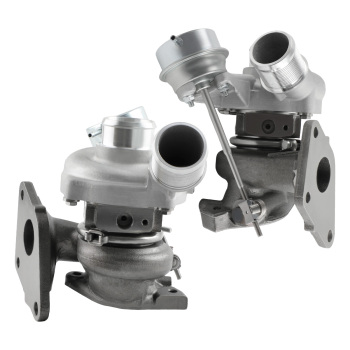 Twin Turbo Turbocharger compatible for Ford F150 2.7L V6 2015-2018 FL3Z6K682A FL3Z6K682B