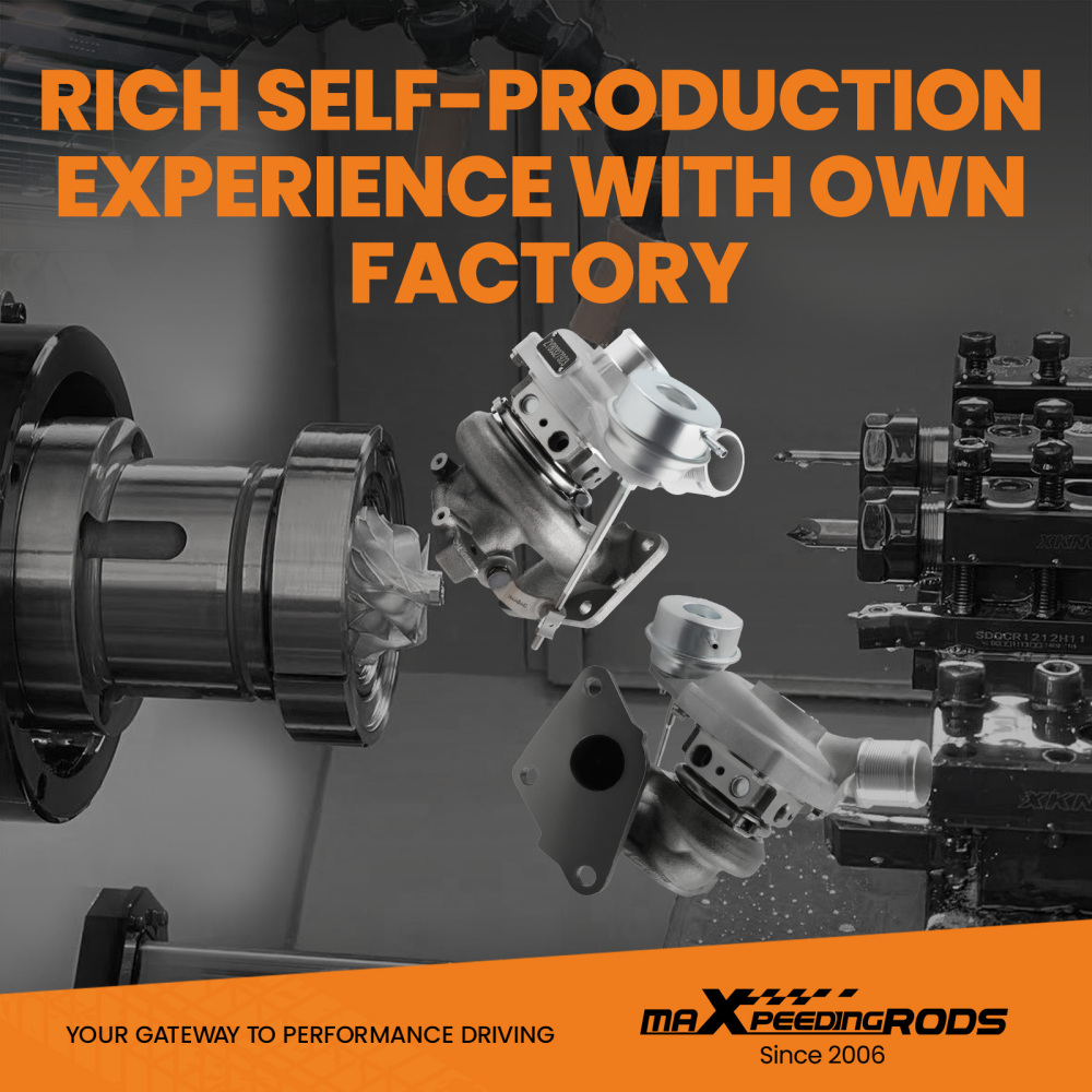 Twin Turbo Turbocharger compatible for Ford F150 2.7L V6 2015-2018 FL3Z6K682A FL3Z6K682B