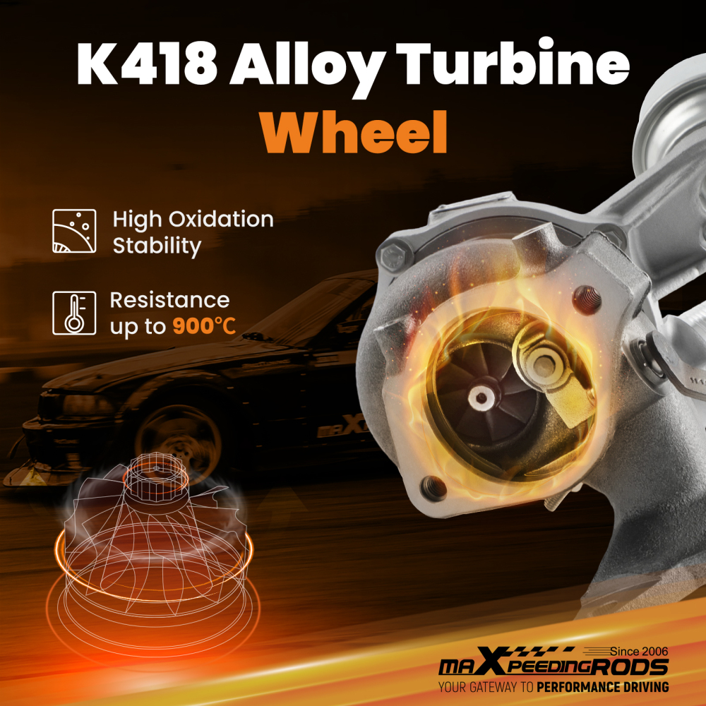 TURBO compatible for FORD F150 2.7L LEFTRIGHT KITTURBOCHARGER 2015 -2018 W/ GASKET