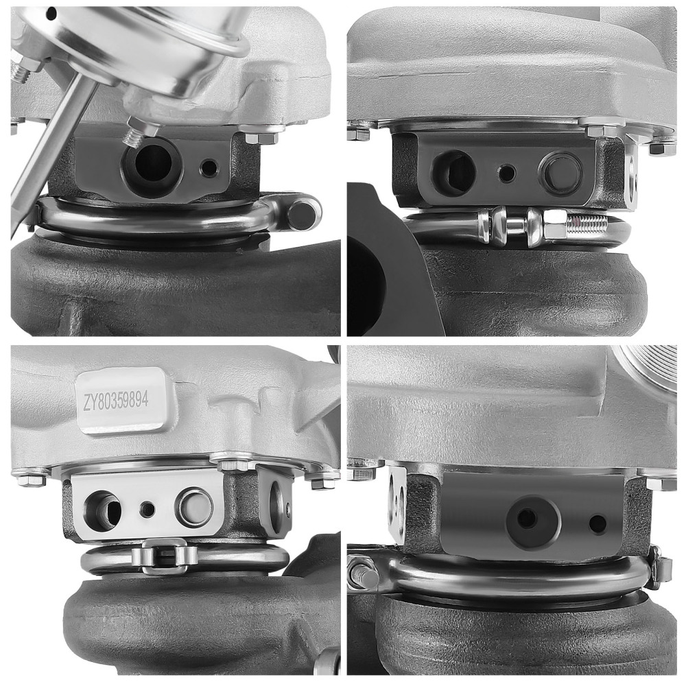 Twin Upgraded Billet Turbo compatible for Ford F150 2.7L V6 2015 2016 2017 Turbocharger