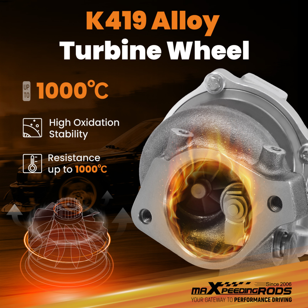 Upgrade Billet Turbo compatible for Ford F150 2.7L V6 2015 2016 2017 Left Side Turbocharger