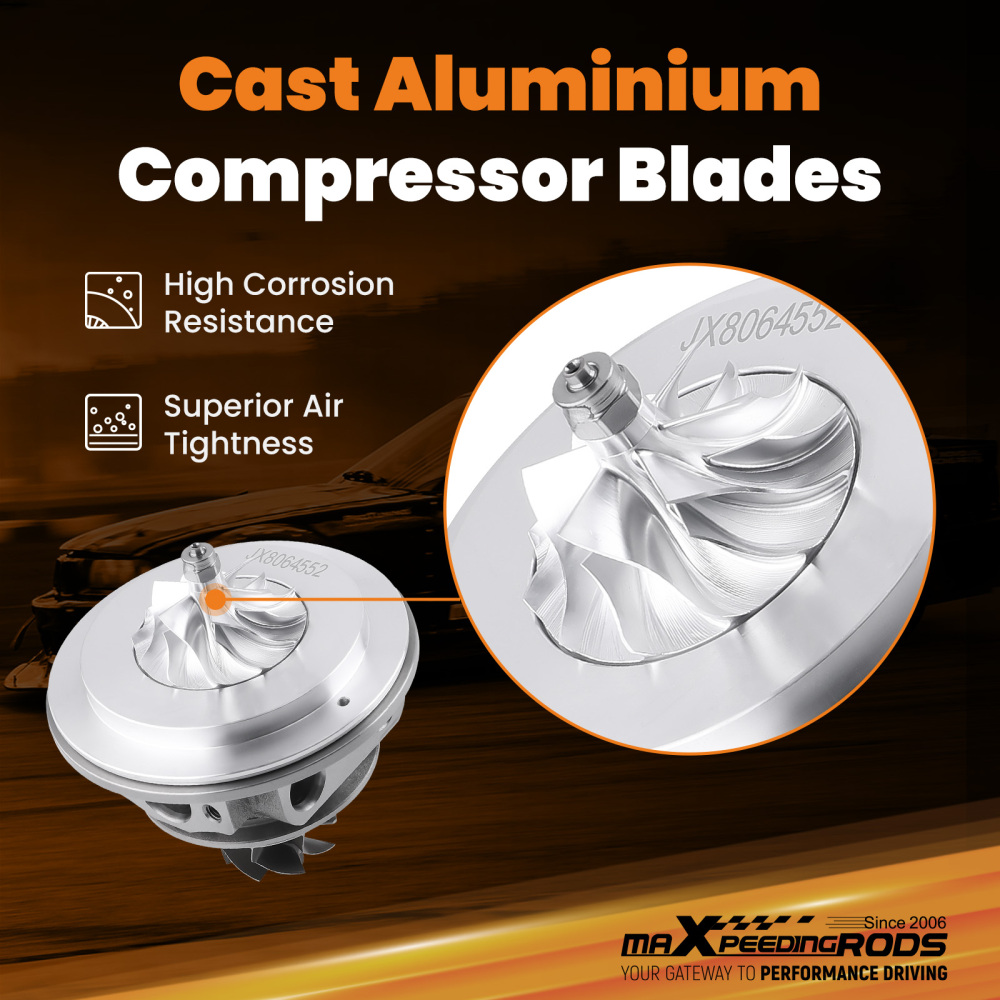 Billet RH Turbo Chra Cartridge compatible for Ford F150 Pickup 2.7L EcoBoost 2015 2016 2017