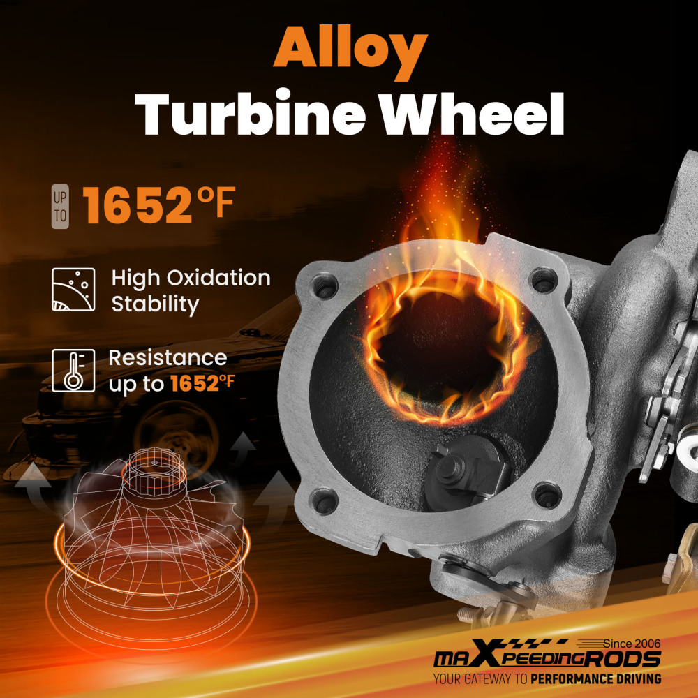 Turbo Turbocharger compatible for Audi TT A3 compatible for VW Seat SKODA 1.8T 00- K03 K03-052 53039880052