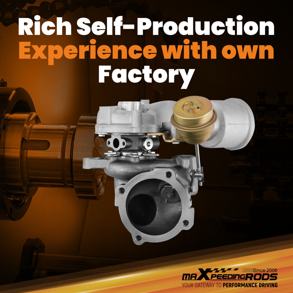 Turbo Turbocharger compatible for Audi TT A3 compatible for VW Seat SKODA 1.8T 00- K03 K03-052 53039880052