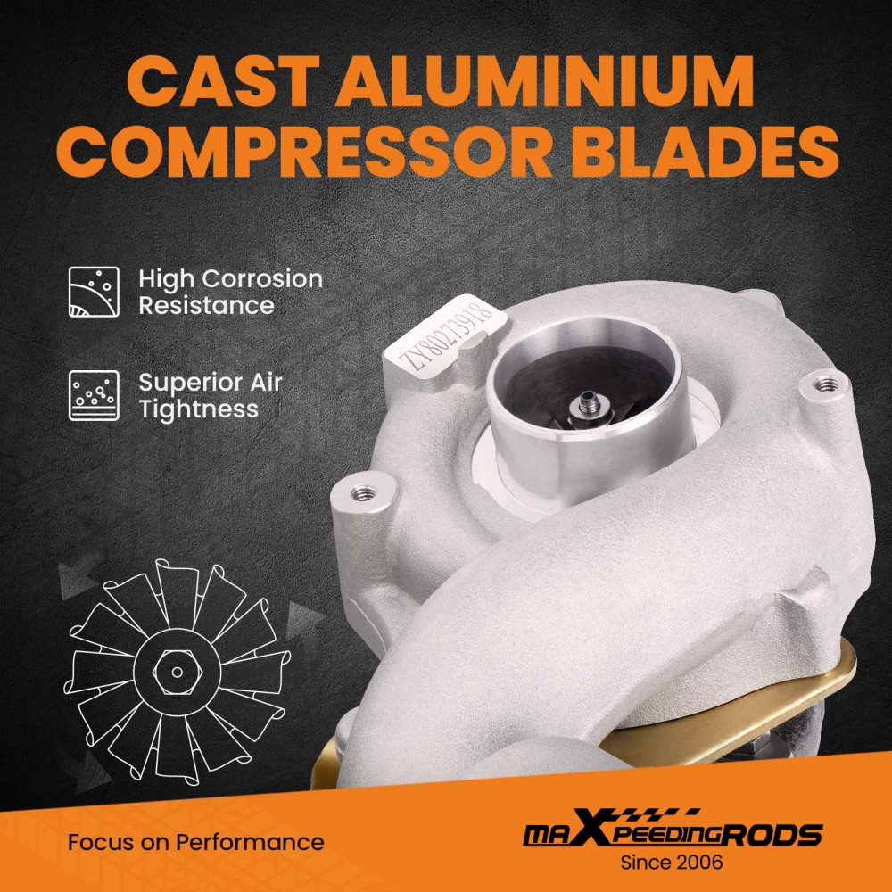 Turbo For Jetta compatible for Golf GTI Beetle 1.8T K03 compatible for VW Audi TT A3 1.8 Turbocharger