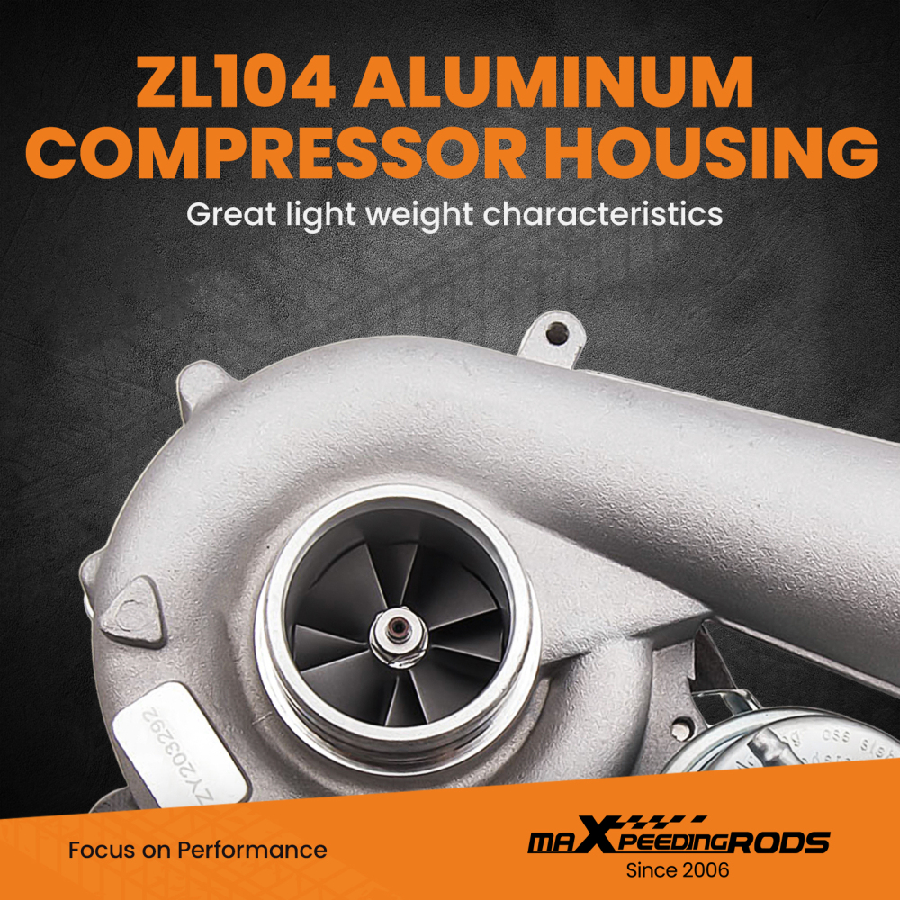 Turbocompresseur TMT K04 022 compatible pour Audi A3 TT compatible pour Seat Lean 1.8T AMK APX 53049880022 turbo