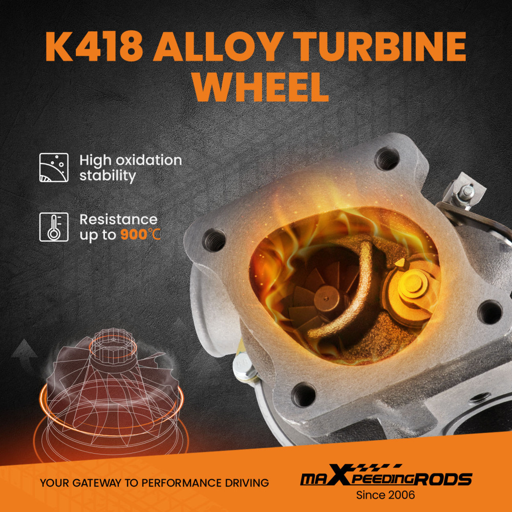 Left Side Turbocharger Turbo compatible for Audi A6 Allroad Quattro 1999 - 2004 53039880016