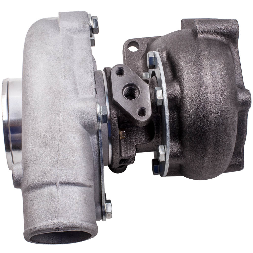 Turbocompressore universale T3 T4 T04E Turbo .57 Turbina raffreddata ad olio A / R Flangia a 5 bulloni per 1.5-2.5L 400HP