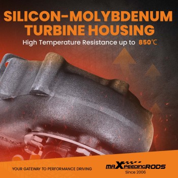 Nuovo Universal Turbo T3 T4 T04E Turbocompressore con Guarnizioni Kit Oil Cooled