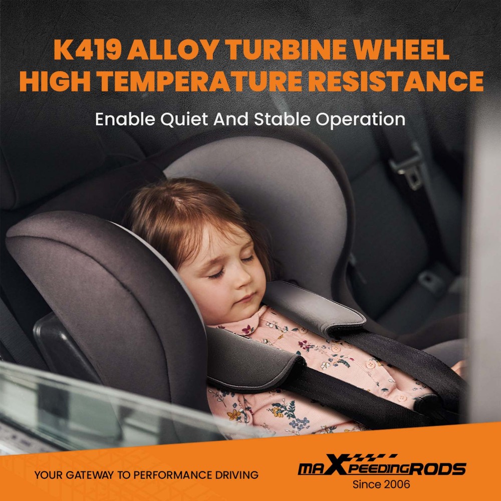 Nuovo Universal Turbo T3 T4 T04E Turbocompressore con Guarnizioni Kit Oil Cooled