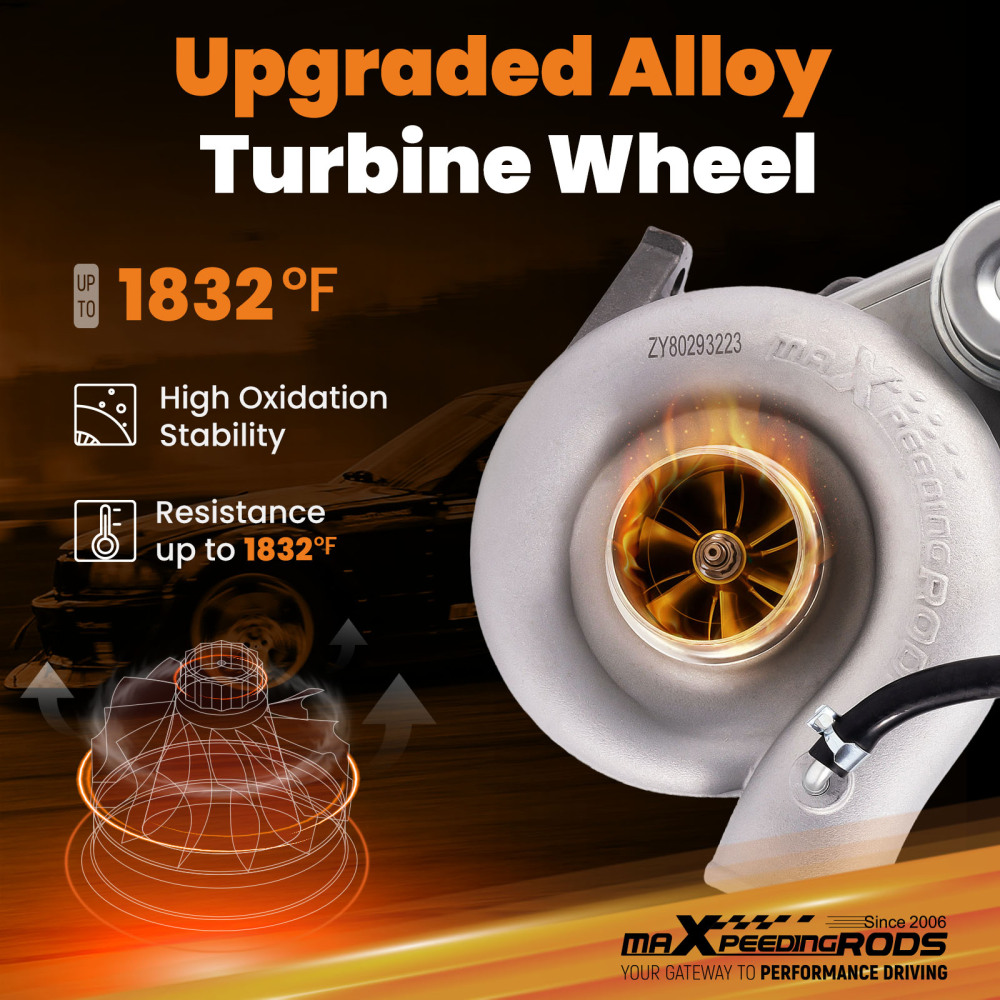 Billet TurboCharger compatible for Subaru Impreza EJ20 EJ25 WRX STI 2.5L 2.0L TD05 20G