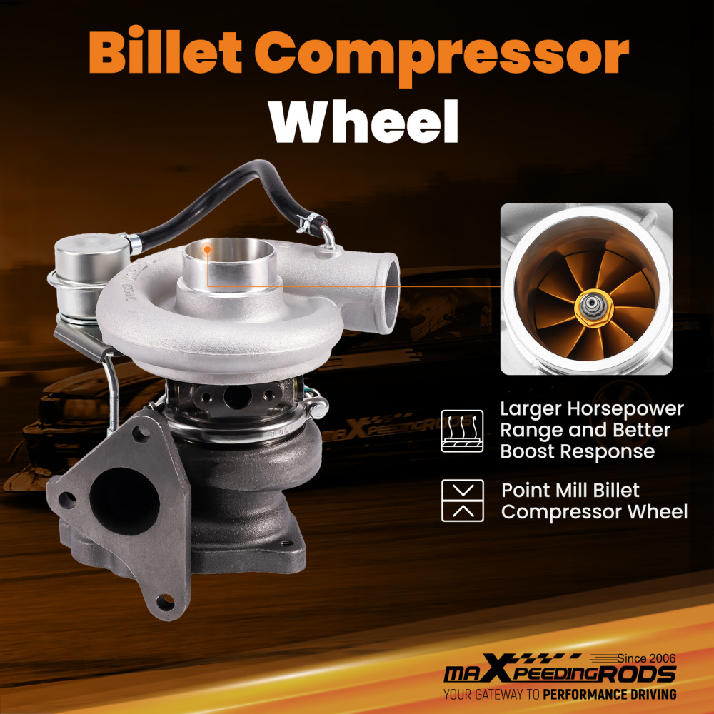 Billet TurboCharger compatible for Subaru Impreza EJ20 EJ25 WRX STI 2.5L 2.0L TD05 20G