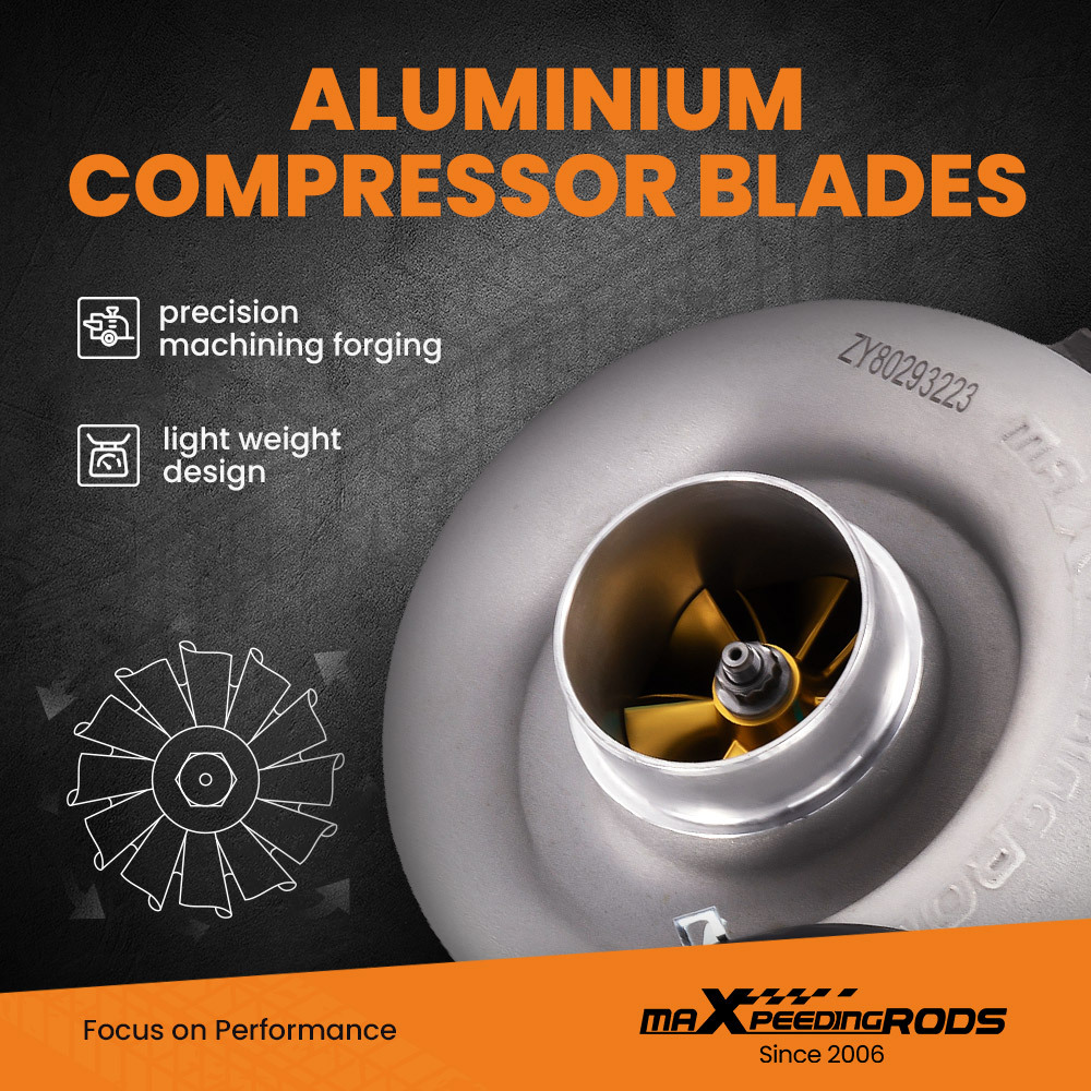 Turbo charger compatible for Subaru Impreza EJ20 EJ25 WRX STI TD05-20G Water + Oil Cooled