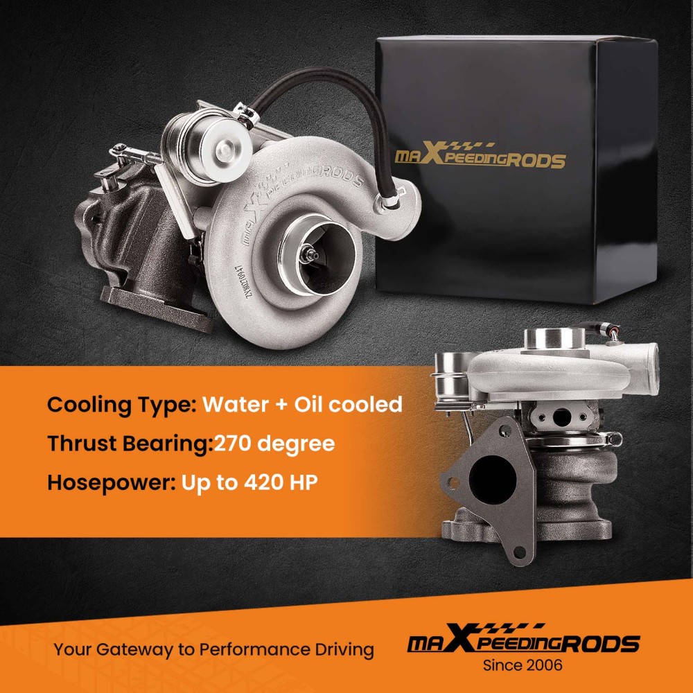 TD05 20G TurboCharger Water Cooled compatible for Subaru IMPREZA WRX EJ20 EJ25 2002-2006
