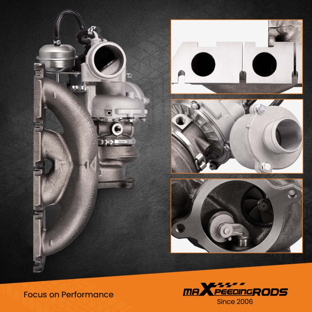 Turbocharger with Exhaust Manifold compatible for AudiA4 A5 A6 S4 S5 compatible for VW Volkswagen 2.0 TFSI 06H145702L