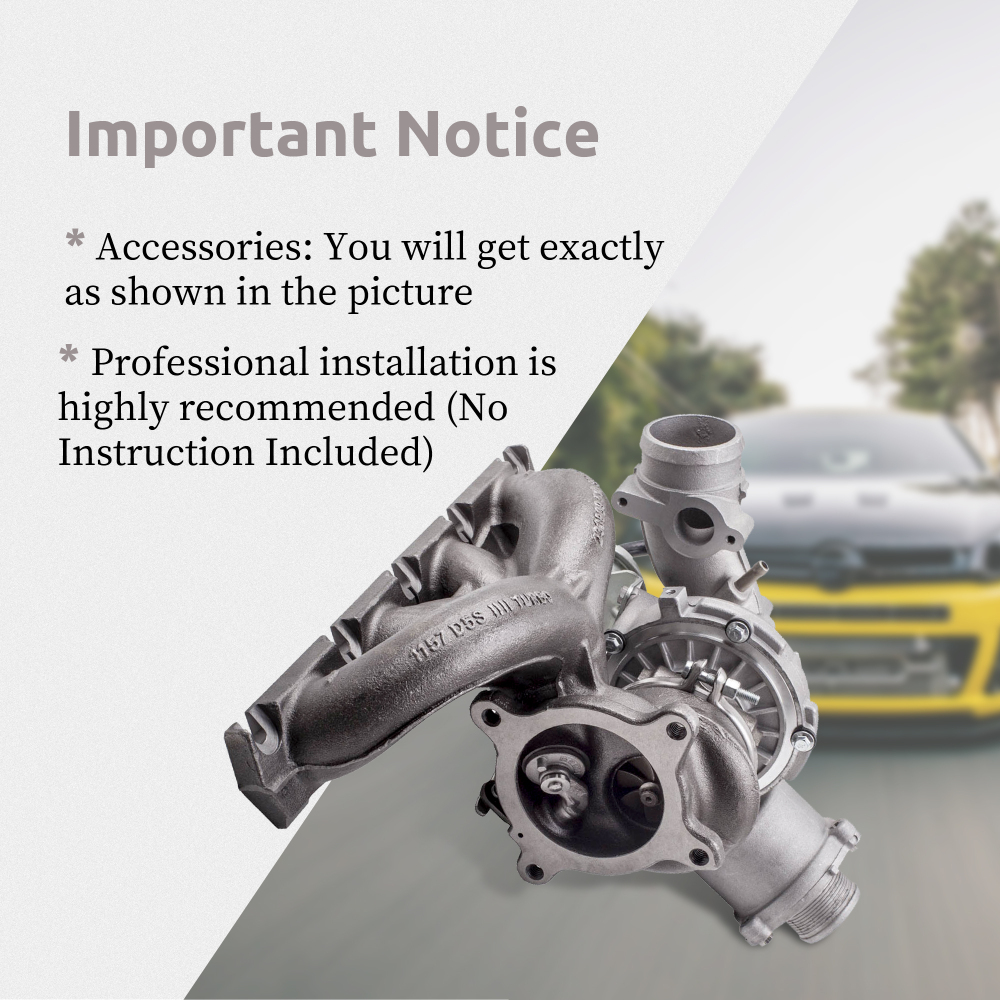 Turbocharger with Exhaust Manifold compatible for AudiA4 A5 A6 S4 S5 compatible for VW Volkswagen 2.0 TFSI 06H145702L