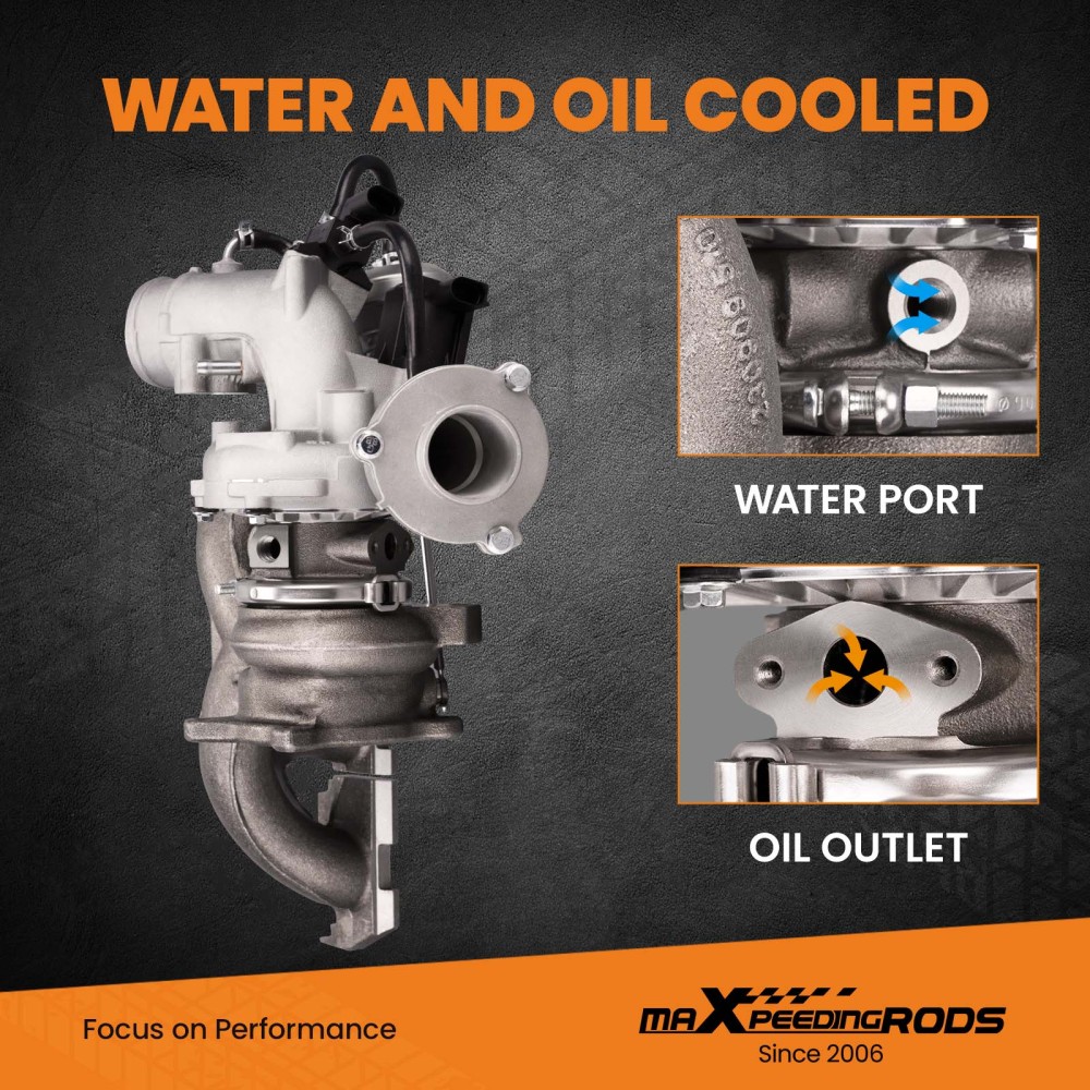 Turbocharger with Exhaust Manifold compatible for AudiA4 A5 A6 S4 S5 compatible for VW Volkswagen 2.0 TFSI 06H145702L