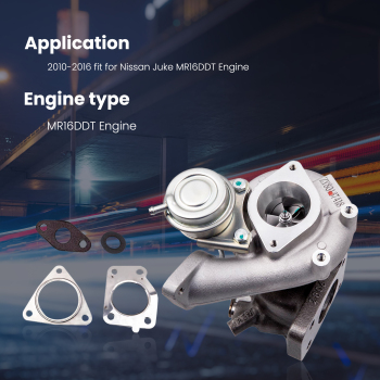 Turbo Compatible For Nissan Juke 1.6 MR16DDT Engine Turbocharger 14411-1KC1B 2011 2012-2017