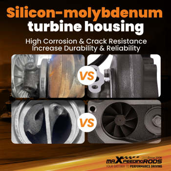 Billet Turbocharger compatible for Peugeot Ford Citroen Mazda 1.6 HDI 109 HP 753420 Turbo