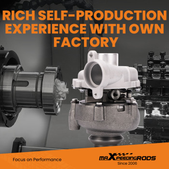 Billet turbo 753420 compatibile per Citroen C2 C3 C4 C5 compatibile per Peugeot 206 207 307 308 407 1.6L D