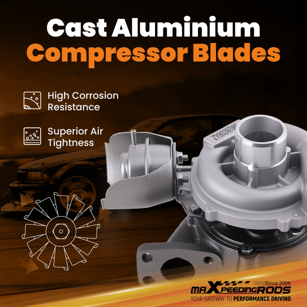 GT1544V Turbo 753420 compatible para Citroën PeugeotFord Focus C-Max 1.6TDCI 80 kw 109 PS