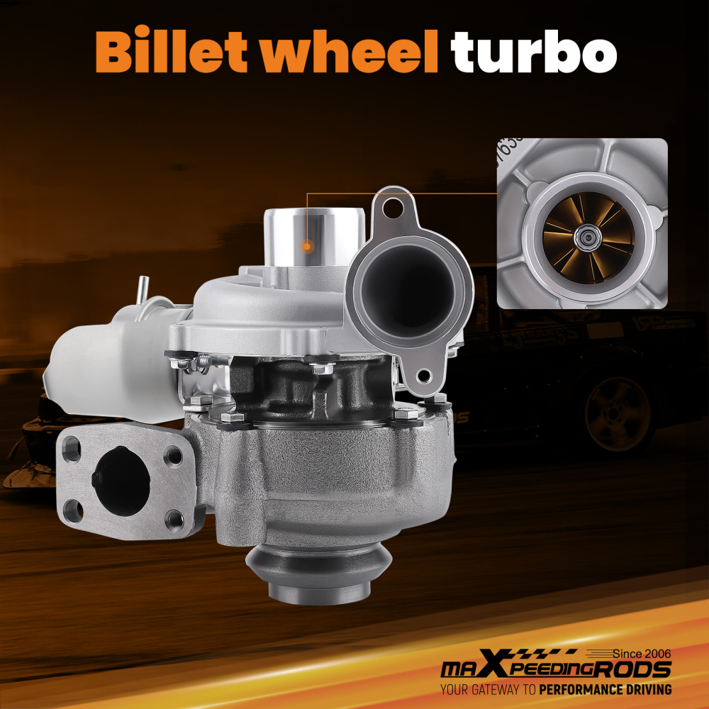 753420 Turbocompressore con Guarnizione Kit compatibile per Peugeot 5008 1.6 HDI DV6TED4