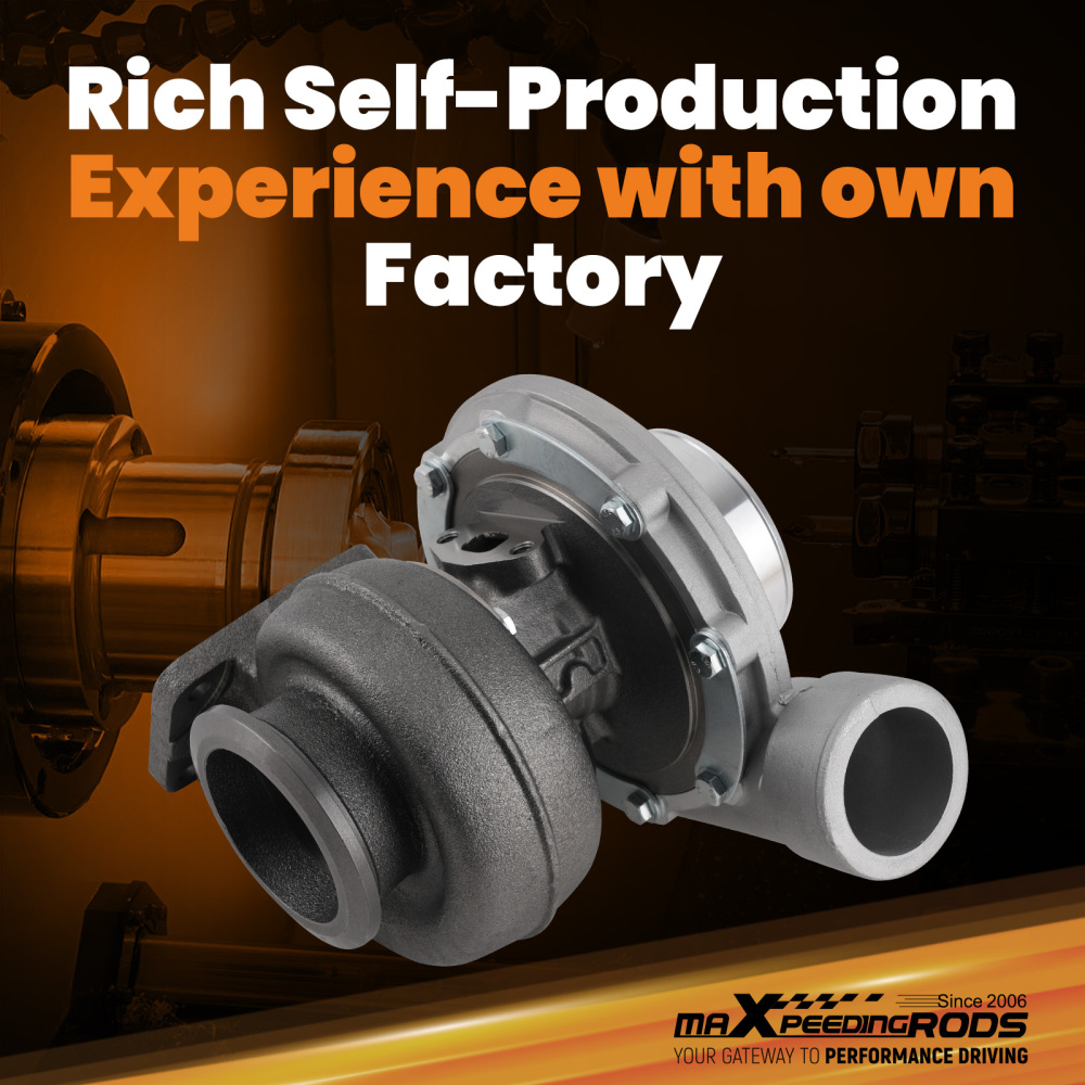 Universal Turbocharger with Gasket Twin Scroll Power up to 300-800HP 177281