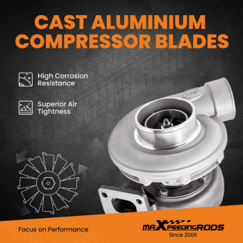 Turbo Turbocharger SX S300SX3 Twin Scroll A/R .91 66mm Inducer Oil Cooling VBand