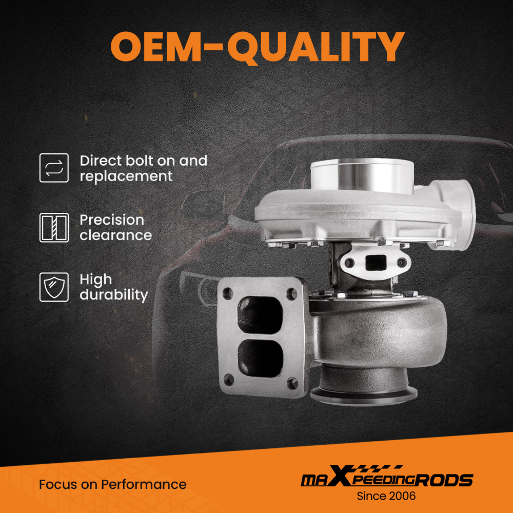 Turbolader  Turboccompresor S300SX3-S366 A/R .91 T4 320-800HP Twin Scroll 177275