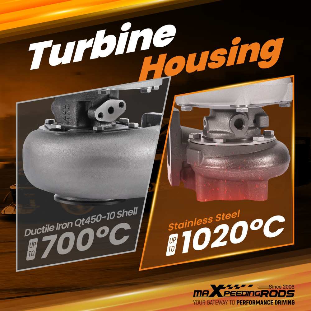 GT25 T25 GT2860 GT2871 Billet Turbocharger for 1.5L-2.0L 350BHP Ball Bearing