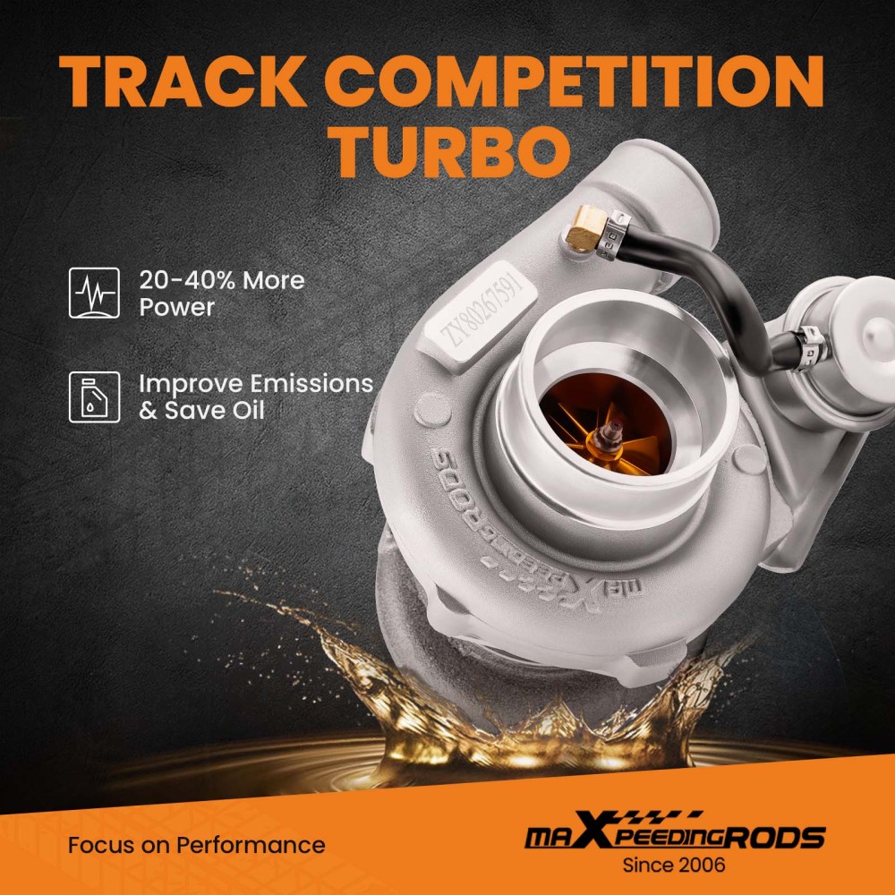 Street Turbo High quality for GT25 GT28 GT2871 GT2860 AR.60 .64 Water+Oil Cooling billet compressor wheel