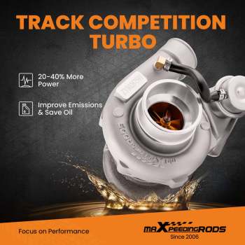 Billet Compressor Wheel T25 Flange for GT2871 GT2860 street Turbo A/R .64 Turbocharger WITH ACTUATOR