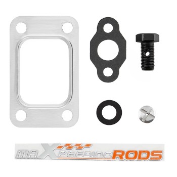 Billet Universal T25 T28 GT2871 Turbo +2.5 64mm Intercooler Piping Blue Hose