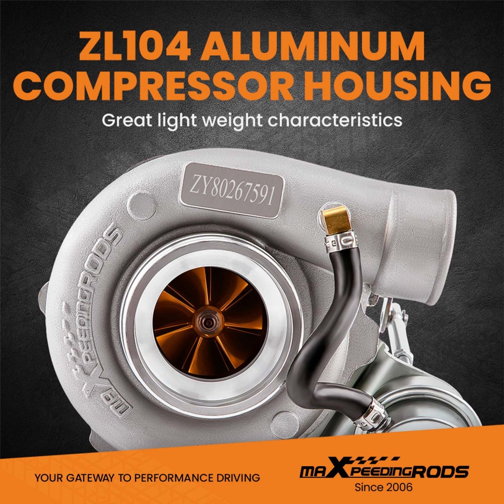 Billet GT28 GT2871 GT2860 Universal Turbo Compressor A/R .64 Turbine Wet Float