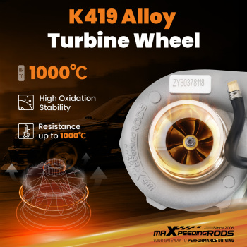 GT28 GT2871 Universal Street Turbo Turbocharger GT2860 T25 Flange A/R .64 / .60