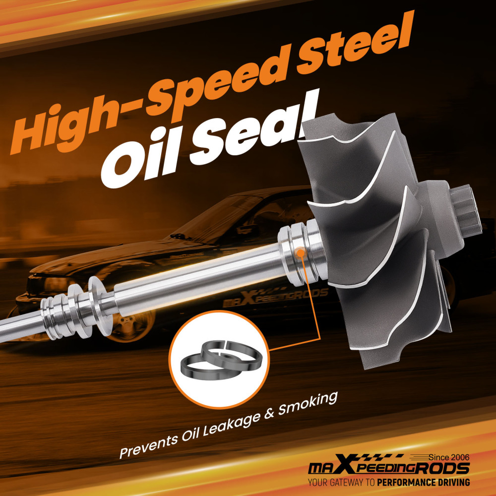 Universal Billet per GT2871 Turbo Turbocharger Forged CNC full-machined for 4cyl