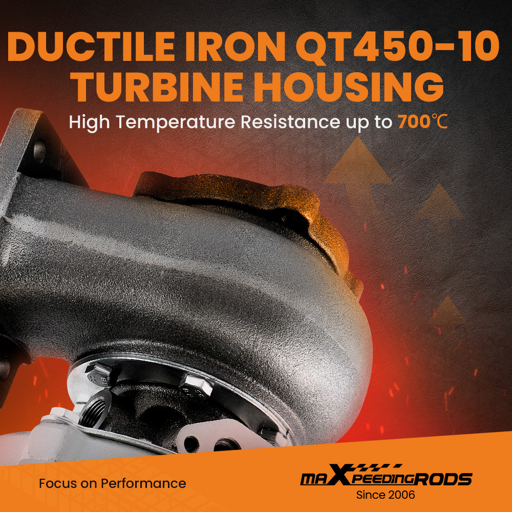 For GT30 GT3076 GT3037 Turbocompressore Universale Turbocharger A/R: 0.6, 0.82